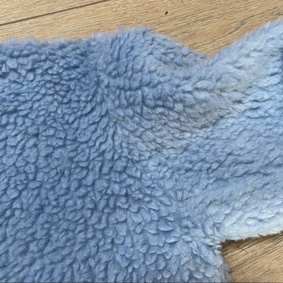 LULULEMON blue chambray Wool Whenever Crew pullover sherpa sweatshirt 10 - Picture 4 of 11